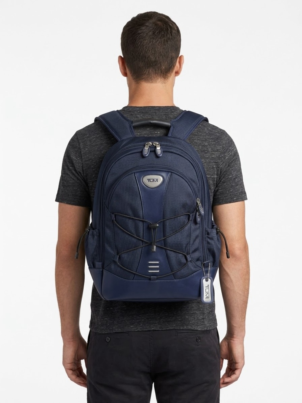 Tumi Navy Blue Tech Backpack